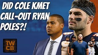 Did Cole Kmet Call Out Ryan Poles?! | Chicago Bears News