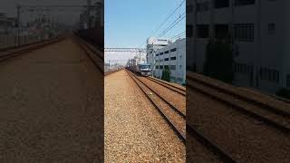 【EF210桃太郎🍑🎵】JR西日本 東海道本線 さくら夙川駅を通過する貨物列車🎵④