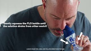 How to use FLO Sinus Care