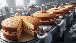 Inside the Factory: The Secret Industrial Process Behind Victoria Sponge Cake Production