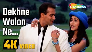 Dekhne Waalon Ne (4K Video) | Chori Chori Chupke Chupke (2001) | Salman Khan | Rani Mukherjee