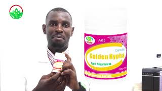 Golden Hypha Capsules ni umuti ukomoka ku bimera uvura indwara nka cancer,umwijima,umuvuduko n'uruhu