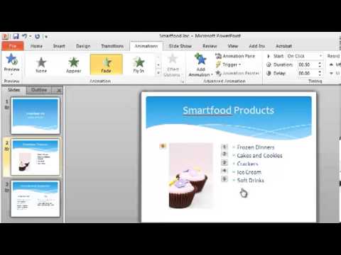 PowerPoint 2010 Tutorial 3 of 6 - Custom Animation PowerPoint 2010 Tutorial 3 of 6 - Custom Animation