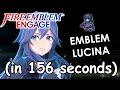 Everything about Emblem Lucina in 156 seconds