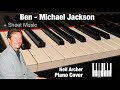 Ben - Michael Jackson - Piano Cover + Sheet Music