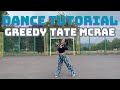 GREEDY Tate McRae Dance TUTORIAL Beginner Friendly Online Dance Class