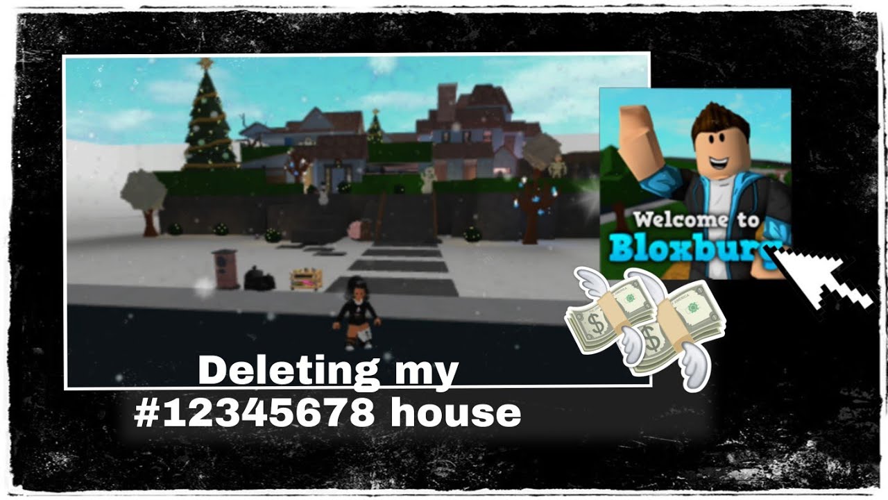 I Deleted My Bloxburg House So Here A Tour - YouTube