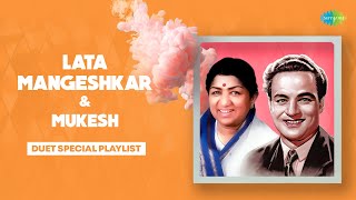 Lata Mangeshkar & Mukesh | Top Songs Playlist | Ek Pyar ka Naghma | Kabhi Kabhi Mere Dil Mein