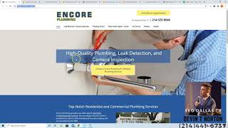 Encore Plumbing | Plumber Midlothian TX