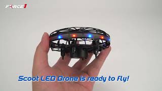 How to use F1 Scoot LED Drone?