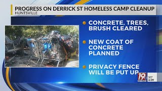 Progress on Derrick St. Homeless Camp Clean-Up | Jan. 16, 2025 | News 19 at 6 p.m.