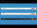 How to create navigation bar using CSS flexbox?  3 examples