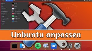 Ubuntu Desktop anpassen - Gnome Shell Erweiterungen