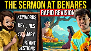 The Sermon At Benaras Class 10 | Summary, Important Questions, Key Lines, Key Words