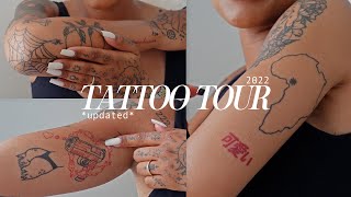 TATTOO TOUR // all my current tattoos *2022*