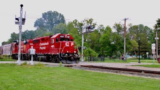 Canadian Pacific transfers J42 \u0026 J36 in the cities with old school EMD's Late Summer/Early Fall 2022