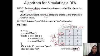 EX 5 SIMULATION OF DFA