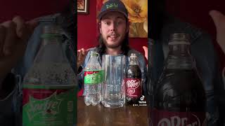 What if Dr Pepper taste like cranberry #shorts #drink #review #fyp #reels #christmas #viral