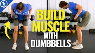 5 BEST Dumbbell Muscle Building Exercises For Men Over 40
