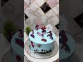 spider നെ പേടിയുണ്ടോ 😂😂😂 trendingcake birthdaycake cakewriting celebration redforestcake