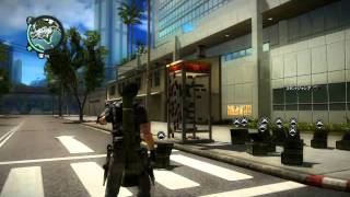 Just Cause 2 公衆電話をたくさんのc４で爆発させてみた