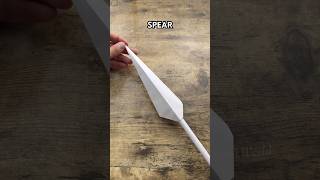 HOW TO MAKE ORIGAMI SPEAR EASY STEP BY STEP | PAPER SPEAR ORIGAMI WORLD TUTORIAL FOLDING | PAPER ART