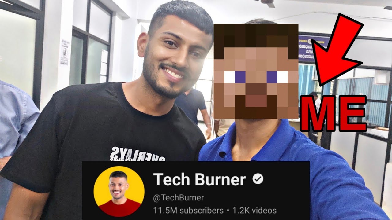 I Met Techburner рџ ґ Youtube