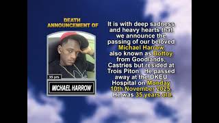 Michael Harrow ~ Short Obituary