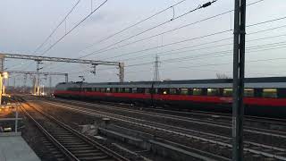 ETR 500 FRECCIAROSSA IN MEDIOPADANA HIGHSPEED STATION REGGIO EMILIA