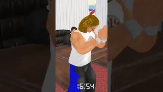 i just kicked Stan  😅😅😅 in wrestling Empire