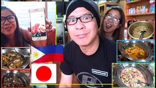 PINOY FOOD EAT-ALL-U-CAN,JAPAN!🇵🇭🇯🇵+ VideoCall with Inay.