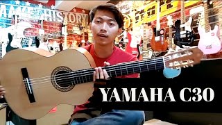 Review singkat & tes suara gitar Yamaha C30M (Original)