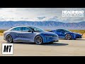 Ferrari SF90 Spider vs Lucid Air Sapphire | Head 2 Head Drag Race | MotorTrend