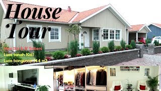 HOUSE TOUR// TYPICAL SWEDISH HOUSE//RUMAH MANUAL//dibeli 2 th yg lalu