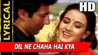 Dil Ne Chaha Hai Kya With Lyrics | Kavita Krishnamurthy | Yateem 1988 Songs | Sunny Deol, Farah Naaz