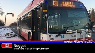 TTC 2019 NovaBUS LFS HEV #3486 | 131 Nugget