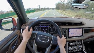 2021 GMC Yukon Denali Diesel - POV Test Drive (Binaural Audio)