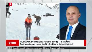 ROMÂNIA PRIMEȘTE PUȚINI TURIȘTI STRĂINI_Știri B1_4 febr 2023