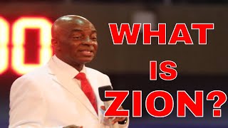 Bishop David Oyedepo Zion As The City Of Refuge