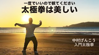 【太極拳演武】入門太極拳｜一緒に動いてみよう！覚えたい方！初心者からベテランまで誰でも気軽にできる中村げんこうの太極拳。動く瞑想