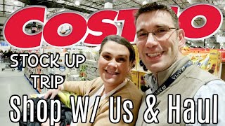 Costco Stock Up Trip \u0026 Grocery Haul | Shop W/ Us | Anchorage, Alaska