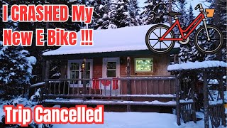 I learned the HARD way how to NOT to  ride an Ebike !!!!