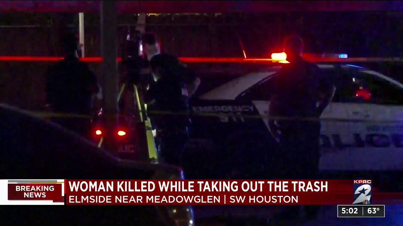 Woman Killed While Taking Out The Trash In SW Houston, Police Say - YouTube