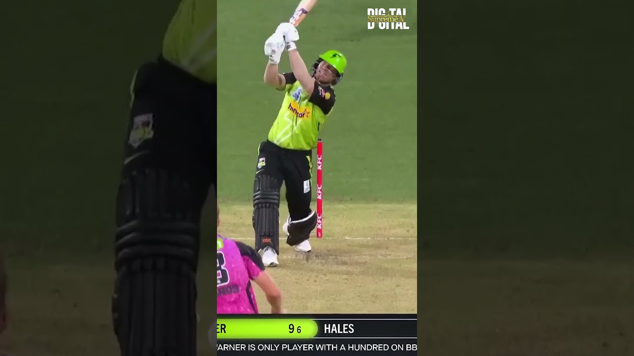 BBL All Sixes Sydney Sixers Vs Sydney Thunder - YouTube