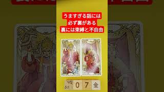 おみくじ的タロット占い「うますぎる話には裏がある、裏には束縛と不自由」