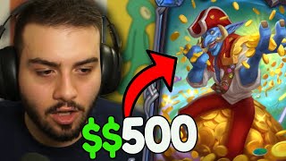 Rarran utratí 500 dolarů za jednu kartu Hearthstone