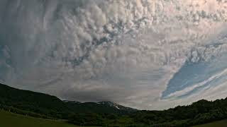 ◎鳥海山 雲のデザイン 4k タイムラプス動画 3分11秒