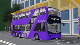 (Roblox德里鎮) 紫荊巴士 Bauhinia bus 288P 青陽邨去高砂富南（歌力樓) 5500 ADL Enviro 500 MMC WT9703