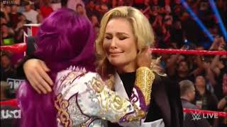 Sasha Banks returns and attack Natalya (HEEL TURN)