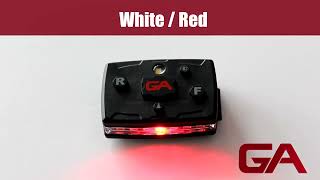 GA ELT WR   Guardian Angel Elite Series White Red Device